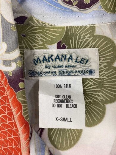 商品画像：アロハシャツ/XS/シルク 3