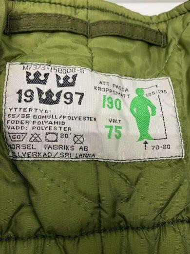 画像：MILITARYM-90/スウェーデン軍/ボトム/--/ポリエステル/KHK/M7373-150000-83