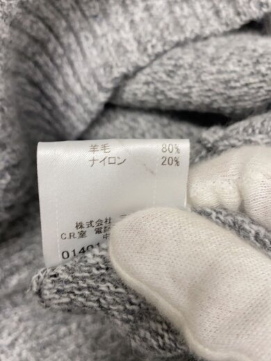 商品画像：カーディガン(厚手)/M/ウール/GRY/51N43-442-04 5