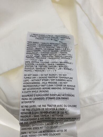 商品画像：半袖シャツ/38/コットン/WHT/無地/J22DL0112 J45002 5