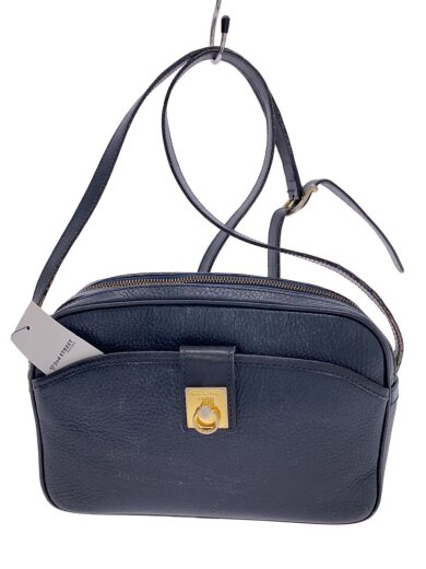 商品画像：ショルダーバッグ/レザー/NVY 1