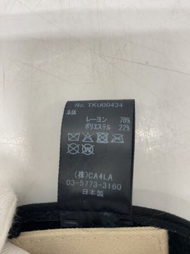 商品画像：キャップ/--/レーヨン/BEG/無地/レディース/tku00434 6