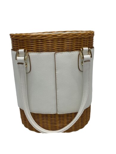 商品画像：カゴバッグ/--/WHT 1