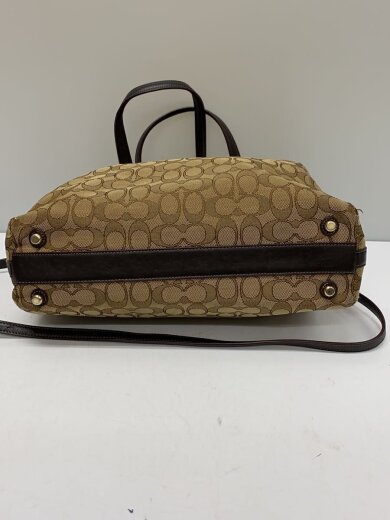 商品画像：ハンドバッグ/キャンバス/BEG/総柄/36532 4