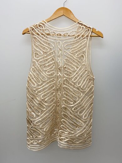 商品画像：ベスト/FREE/ポリエステル/BEG/12410404 2