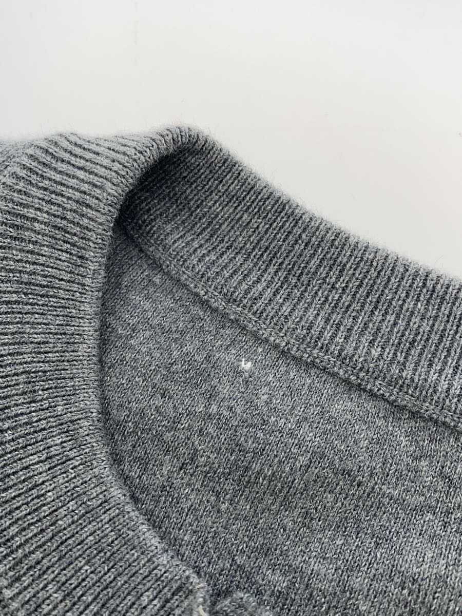 CABaN / コットンカシミアクルーネックカーディガン(薄手)/S/コットン/GRY/39-02-34-02001