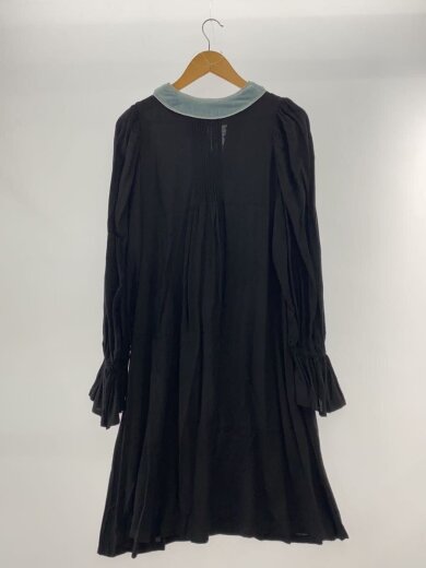 商品画像：長袖ワンピース/--/レーヨン/BLK/22104 2