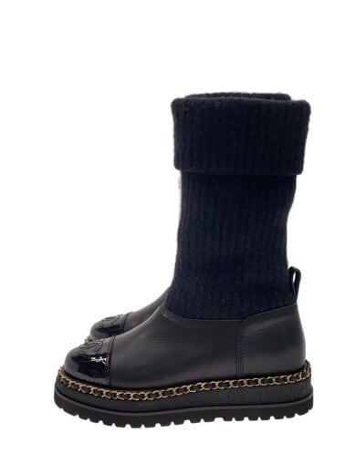 商品画像：ロングブーツ/38/BLK 1