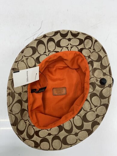 商品画像：ハット/S/ポリエステル/BEG/総柄/レディース 4