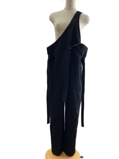 商品画像：ワンショルダー吊りパンツ/22-23AW/ワンショルダー吊りパンツ/2/ウール/BLK 1
