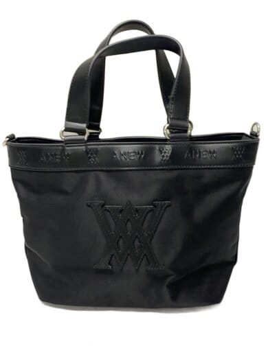 商品画像：ANEW GOLF/ハンドバッグ/ポリエステル/BLK 1