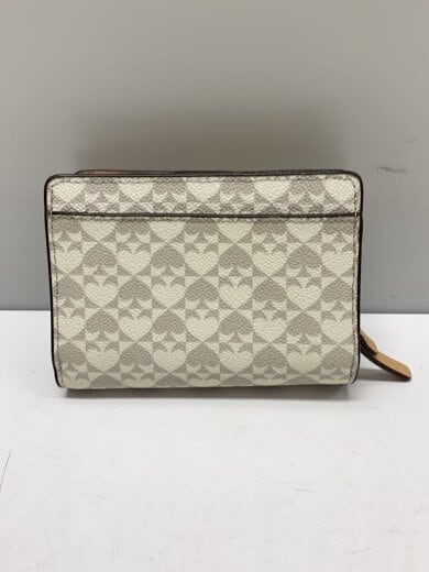画像：kate spade new york2つ折り財布/PVC/WHT/総柄/レディース/WLRU6046//2