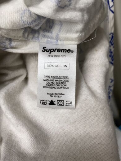 商品画像：15SS/White Castle Oxford Shirt/半袖シャツ/M/コットン/WHT/総柄 4