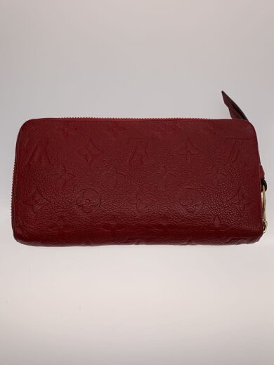 商品画像：ポルト・フォイユ・クレマンス_モノグラム・アンプラント/牛革/RED/レディース 2