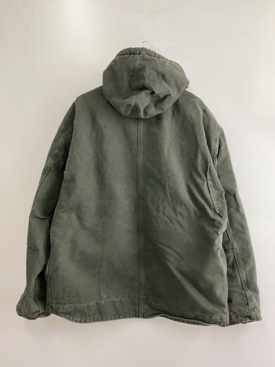 商品画像：アクティブジャケット/内側毛玉/2XL/コットン/KHK/J141-MOS 2