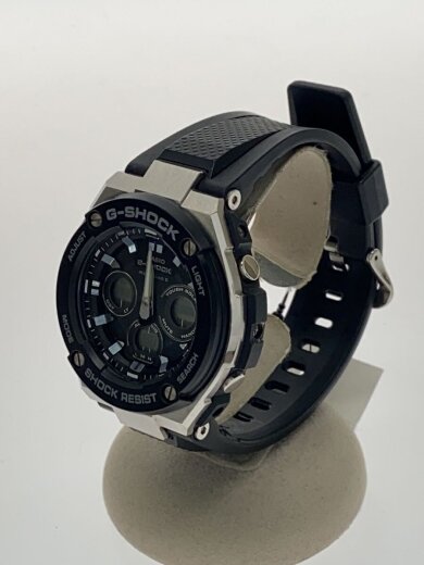 商品画像：ソーラー腕時計/デジアナ/ラバー/BLK/BLK/GST-W300 2