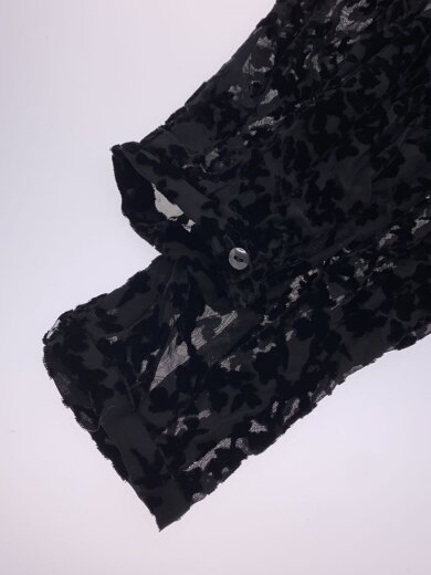 商品画像：フローレットオパールワンピース/長袖ワンピース/1/ナイロン/BLK/花柄/11112-5142 5