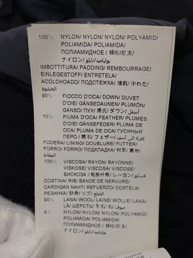 商品画像：ダウンジャケット/1/ウール/BLK/MTK19A4135 5