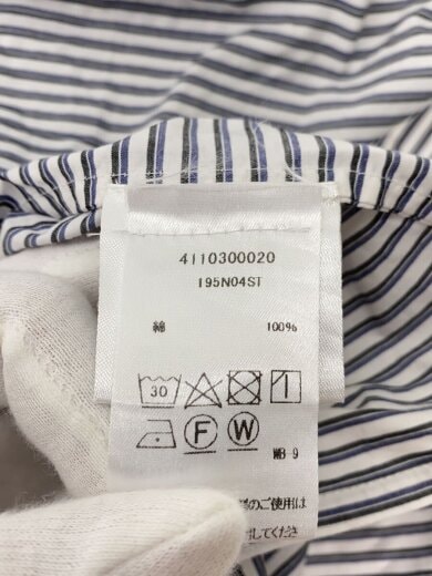 商品画像：ノースリーブワンピース/--/コットン/NVY/ストライプ/195N04ST 4