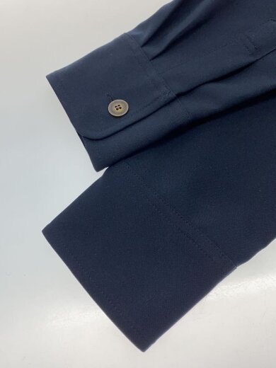 商品画像：シャツワンピース/S/ポリエステル/BLK/無地/S-00-OP-030 5