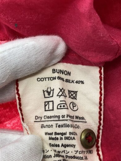 商品画像：脇縫い目広がり有/品質タグ取れかけ/bunon/７分袖ブラウス/? NULL ? 4