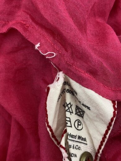 商品画像：脇縫い目広がり有/品質タグ取れかけ/bunon/７分袖ブラウス/? NULL ? 8