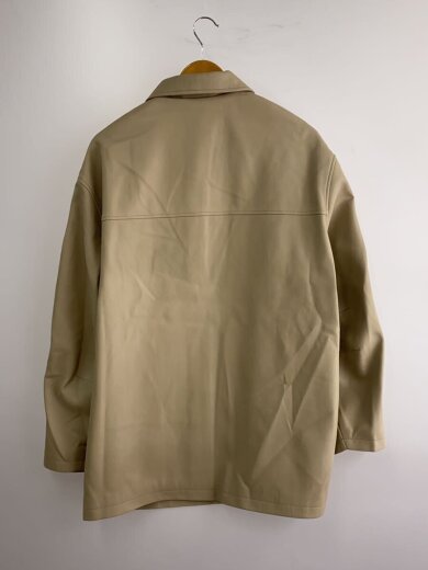 商品画像：ジャケット/36/EcoleatherOver Jacket/タグ付き/フェイクレザー/BEG/6252010// 2