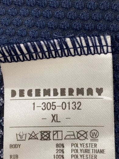 商品画像：モックネックシャツ/Tシャツ/XL/ポリエステル/NVY/1-305-0132// 4