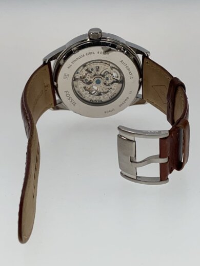 商品画像：自動巻腕時計/アナログ/レザー/BLK/BRW/BQ2386 4