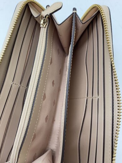 商品画像：長財布/--/BEG/無地/レディース 4