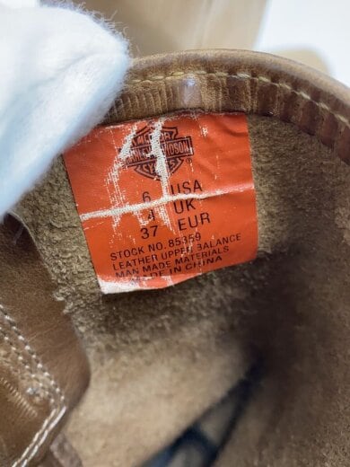 商品画像：ブーツ/US6/BEG/レザー/85359 5