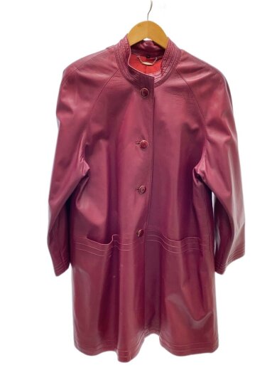 商品画像：CONPIACERE/チェスターコート/FREE/レザー/RED/無地/7045s 1