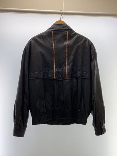 商品画像：レザージャケット・ブルゾン/--/レザー/BLK/0728028/日焼け有 2