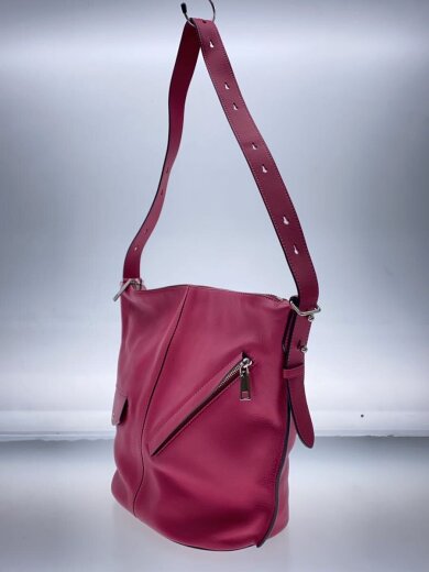 商品画像：ショルダーバッグ/レザー/PNK/無地// 2