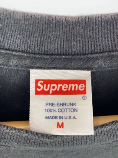 商品画像：Tシャツ/M/コットン/BLK 3