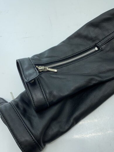 商品画像：レザージャケット・ブルゾン/34/羊革/BLK/無地/62F20-600-09 6