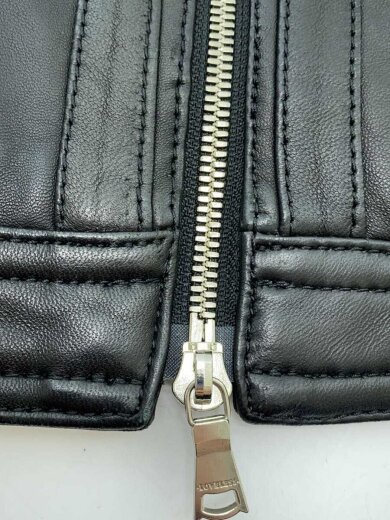 商品画像：レザージャケット・ブルゾン/34/羊革/BLK/無地/62F20-600-09 8