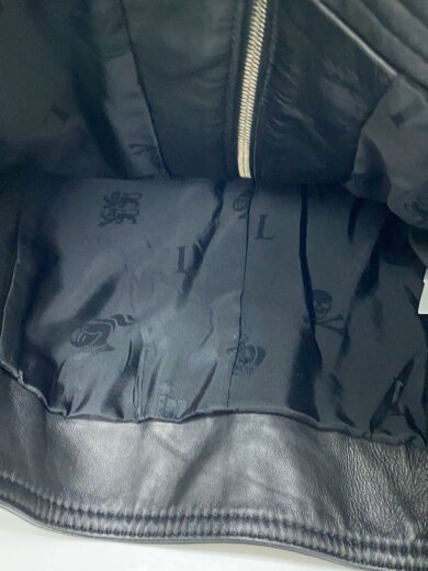 商品画像：レザージャケット・ブルゾン/34/羊革/BLK/無地/62F20-600-09 9