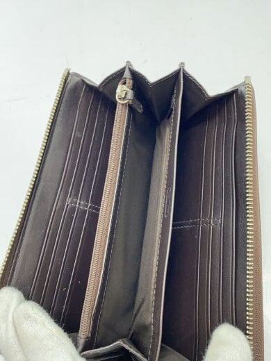 商品画像：長財布/キャンバス/BRW/総柄/レディース/F40753 4