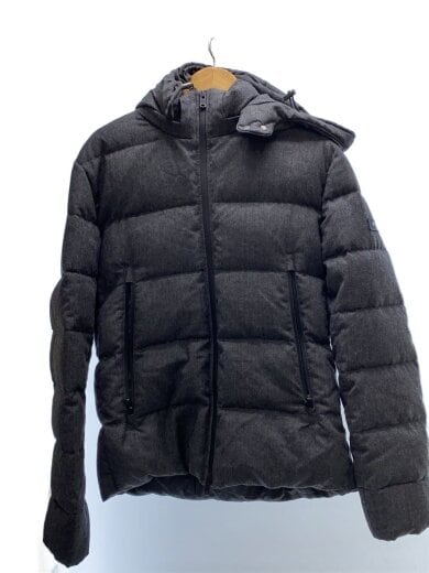 商品画像：ダウンジャケット/4/ウール/GRY/フード欠品 1