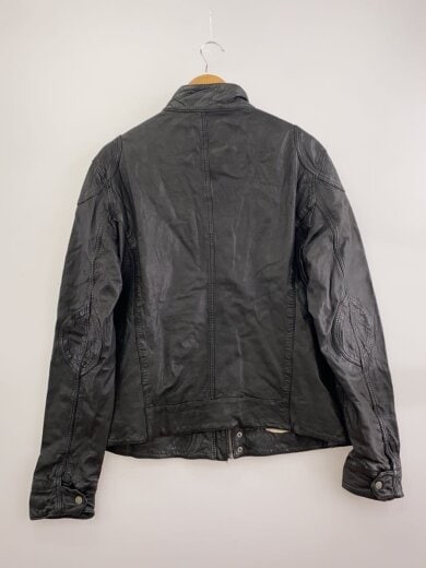 商品画像：レザージャケット・ブルゾン/--/レザー/BLK/無地// 2