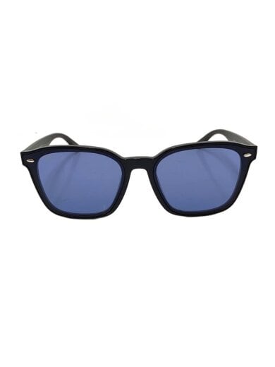 商品画像：サングラス/プラスチック/BLK/BLU/メンズ/RB4392D/601/80/66□17 1