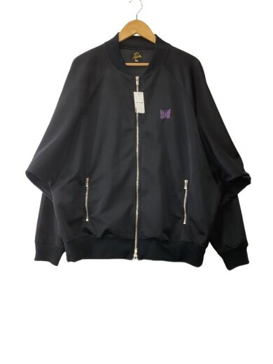 商品画像：ジャケット/XL/ポリエステル/BLK/qv324/Dolman Sleeve Track Jacket 1