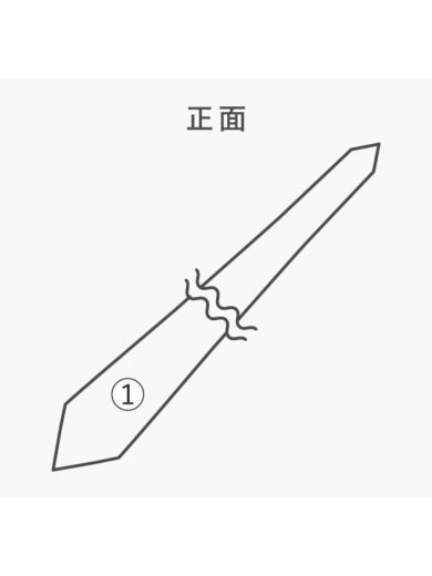 商品画像：ネクタイ/シルク/NVY/ストライプ/メンズ 6