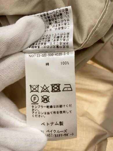 商品画像：トレンチコート/FREE/コットン/BEG/無地/23-020-500-4020-3-0 5