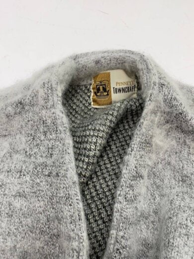 商品画像：カーディガン(厚手)/L/アクリル/GRY/ネイティブ柄/shaggy pattern cardigan 8