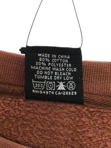 画像：STUSSYキッズフォトプリント/スウェット/S/コットン/ブラウン/プルオーバー5