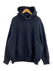 ダブルフェイス/USA製/パーカー/L/コットン/BLK