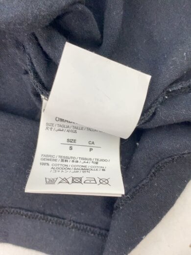 商品画像：長袖Tシャツ/S/コットン/BLK/omab001r20185014 4