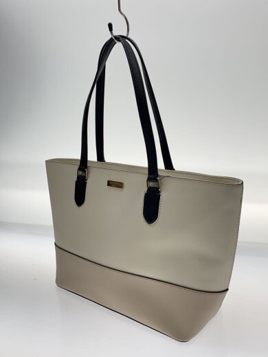 商品画像：トートバッグ/レザー/WHT 2